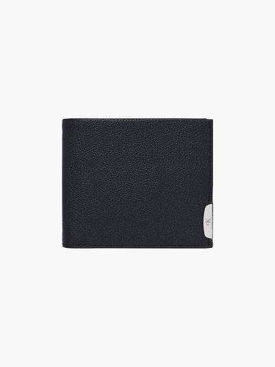 Calvin Klein Táskák & Kiegészítők HU121471 | Calvin Klein Bőr Billfold Férfi Pénztárca Fekete